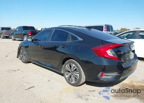 2017 Honda Civic Ex-T из США, поврежденный, VIN 19XFC1F33HE001316